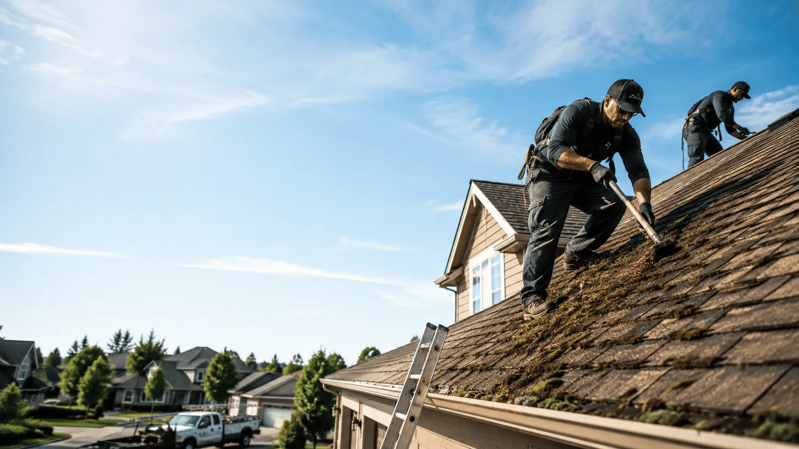Roof Moss Removal in Sterling, OH near me